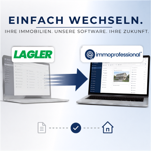 Wechsel von der Lagler Immobiliensoftware zu immoprofessional