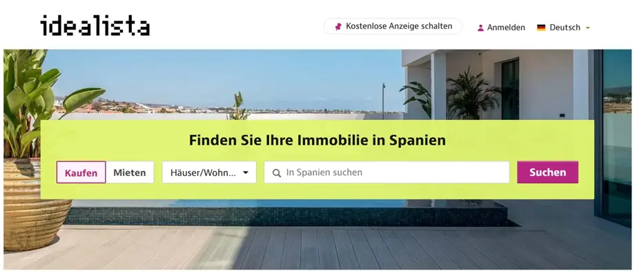 immoprofessional unterstützt die JSON-Schnittstelle zu Idealista