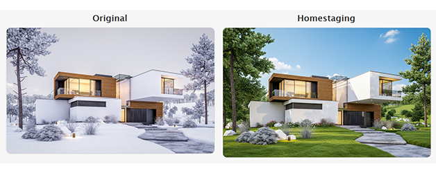 Screenshot ohne Schnee